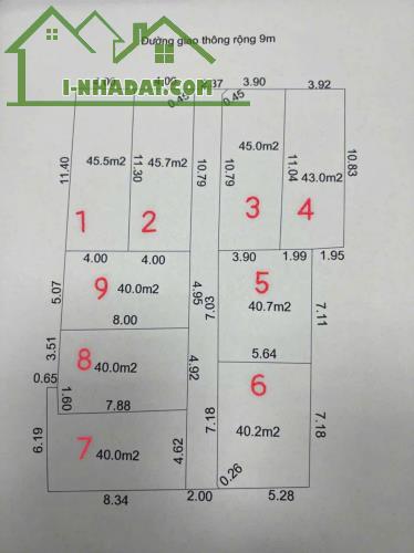 Cần bán nhanh 43m2 đất đường thông ngõ 3 ô tô tránh chỉ 2,35 tỷ - 1