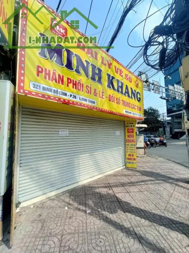 CHO THUÊ MẶT BẰNG KINH DOANH NGAY GÓC NGÃ TƯ NGUYỄN XÍ - ĐINH BỘ LĨNH