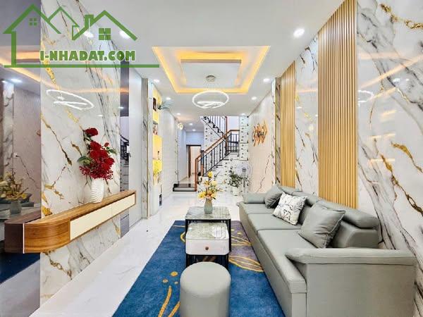 NHÀ MỚI Đón Tết Thống Nhất P16 Gò Vấp, Giá 4.77 tỷ - 2Tầng - 42m2 - Sát MT- Ngay Cityland - 5