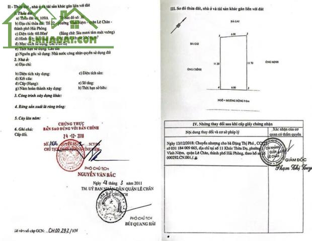 Đất mặt đường tuyến 2 Khúc Thừa Dụ, 68m, ngang 6, đường 8m, Giá 4.08 tỉ - 3