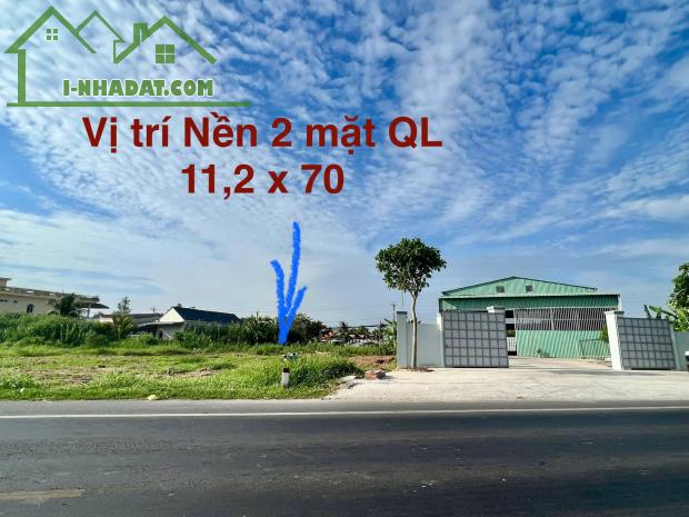 BÁN NỀN 2 MẶT QUỐC LỘ TT Ô MÔN - 2