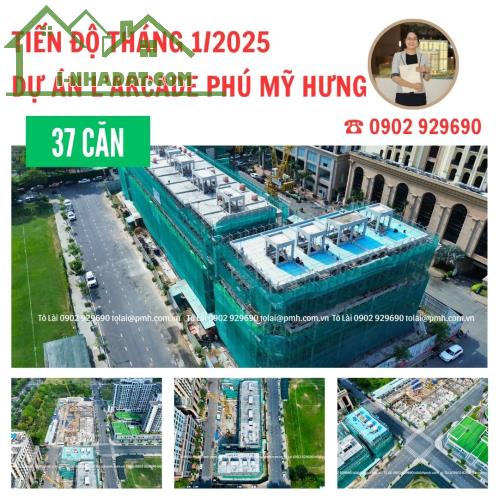 Cập nhật tiến độ mới nhất tháng 1/2025 dự án L