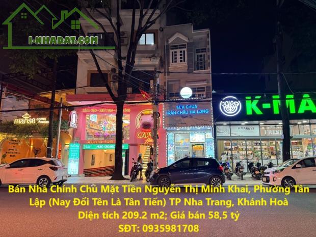 Bán Nhà Chính Chủ Mặt Tiền Nguyễn Thị Minh Khai, Phường Tân Lập (Nay Đổi Tên Là Tân Tiến) - 4