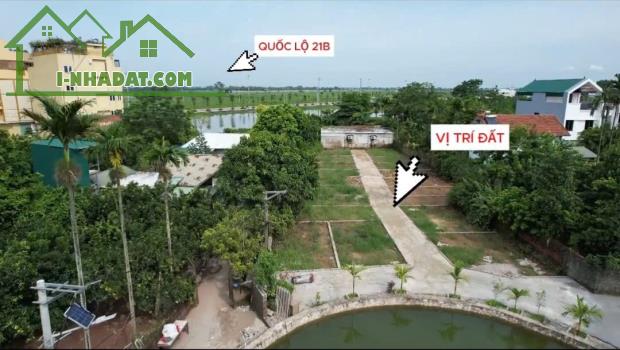 CHÍNH CHỦ BÁN ĐẤT ĐẸP TT KIM BÀI, Ô TÔ ĐỖ CỬA, VIEW HỒ, GẦN QL21B