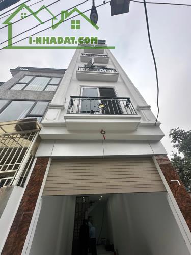 Bán Nhà Vân Canh Hoài Đức, 37m2*5,5Tầng, Lô góc, đường thông, ôtô để trong nhà giá 5,x tỷ.