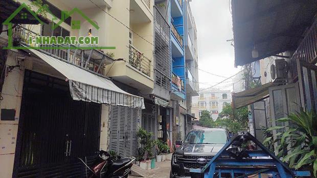 Nhà hẻm ô tô thông, cạnh ngân hàng ACB Phan Huy Ích, 4.3 tỷ - 5