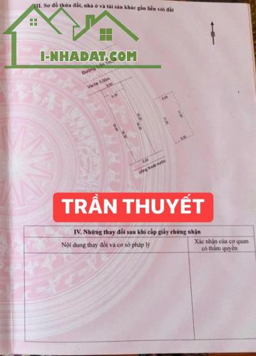 BÁN NHÀ MT ĐƯỜNG TRẦN THUYẾT-THỌ QUANG-SƠN TRÀ