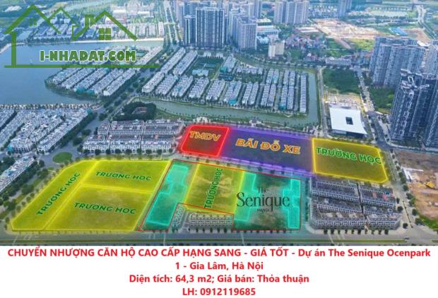 CHUYỂN NHƯỢNG CĂN HỘ CAO CẤP HẠNG SANG - GIÁ TỐT - Dự án The Senique Ocenpark 1 - Gia - 2