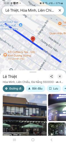 Bán đất đường 5m5 Lê Thiệt, Hoà Minh - GẦN BIỂN - 1