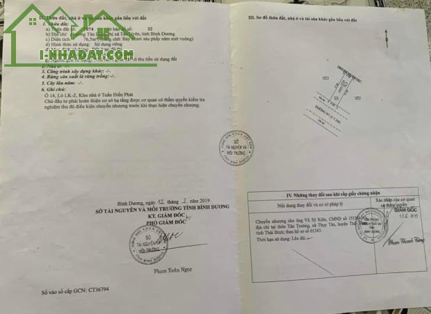 🔥 CƠ HỘI ĐẦU TƯ SINH LỜI NGAY - ĐẤT NỀN GIÁ RẺ TẠI KHU DÂN CƯ TUẤN ĐIỀN PHÁT 1, TÂN UYÊN - 2