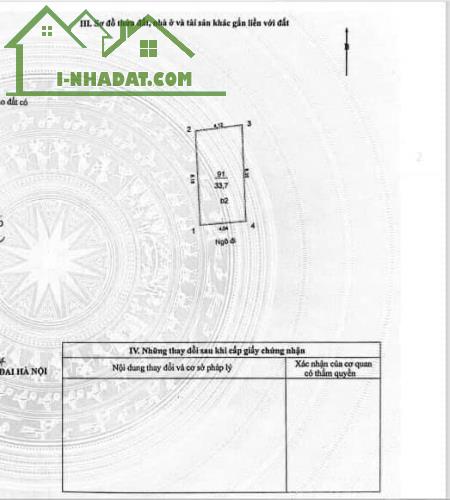 Bán nhà 5 tầng gần Tương Mai, Hai Bà Trưng, Hà Nội, Diện tích 35m2, Giá bán chỉ 7,x tỷ - 2