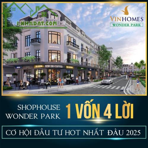 Giá bán shophouse Vinhomes Đan Phượng, Vinhomes Wonder Park . LH PKD - 2