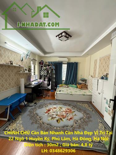 CHÍNH CHỦ Cần Bán Nhanh Căn Nhà Đẹp Vị Trí Tại 22 Ngõ 1 Huyền Kỳ, Phú Lãm, Hà Đông, Hà Nội - 4