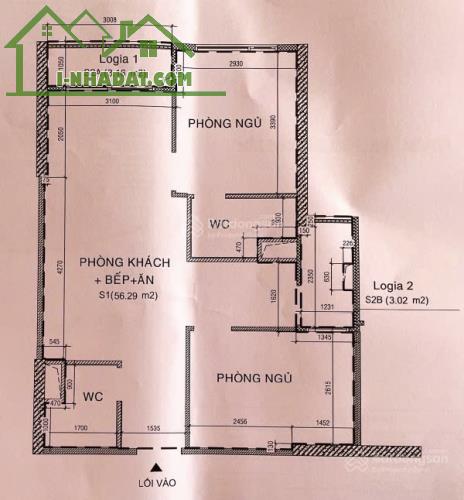 Chính chủ bán căn hộ 2PN tại The Origami, giá 2.95 tỷ vnd, diện tích xây dựng 68m2 - 9