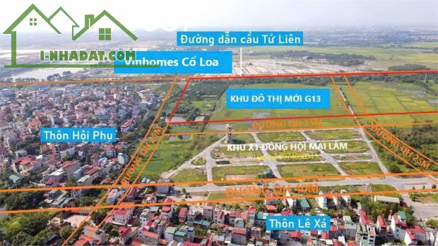 Bán đất X1 Đông Hội Mai Lâm Đông Anh gần Vinhomes Cổ Loa