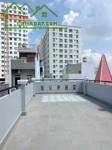 Nhà mới 4 tầng (4x20m) hẻm thông đường Bùi Minh Trực P5Q8. Giá 6,9 tỷ TL - 1