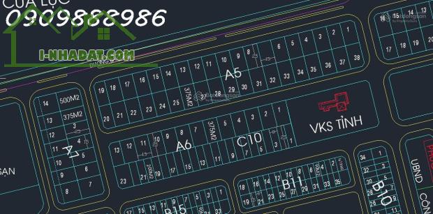 Bán đất biệt thự, ô 28, Lô A5, hướng đông nam, diện tích 375m2 KĐT Hà Khánh A Hạ Long, QN