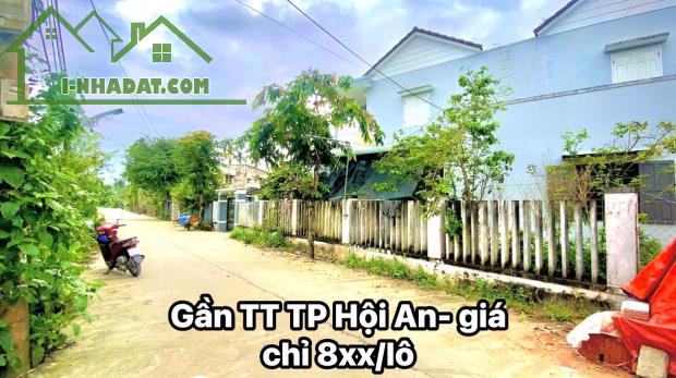 Cần bán gấp lô đất gần TT TP Hội An - Giá chỉ 8xx/lô - 2