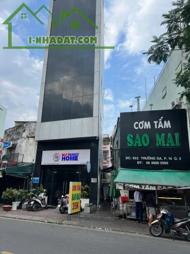 Bán tòa nhà 6 tầng 2 mặt tiền trước sau đường Trường Sa Quận 3 chỉ 30 tỷ - 5