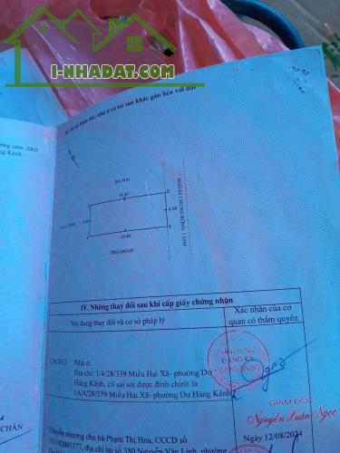 Bán nhà 4 tầng Miếu Hai Xã, Lê Chân.Ngõ Có Ga Ra Ô tô.41,6m2.Giá chỉ 2tỷ45 - 5