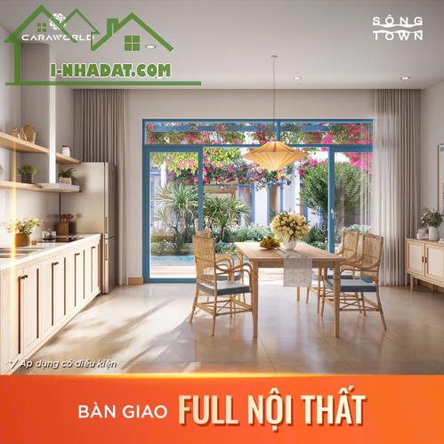 Chỉ 6,x tỷ Sở hữu Biệt thự Phố Biển Caraworld, Cam Ranh, Nha Trang 122m2, sổ đỏ - 1