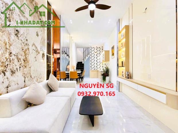 NHÀ MỚI THƠM SƠN - 3 TẦNG - DTSD 80 M2 - NGUYỄN THÁI SƠN - NGAY ĐH CÔNG NGHIỆP - GÒ VẤP. - 5