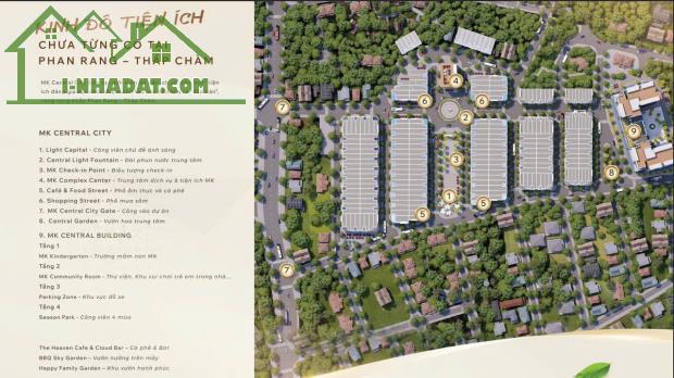 Cần bán đất nền đã phân lô 68m2 (4x17m) khu đô thị mới Phủ Hà - MK Central City Phan Rang