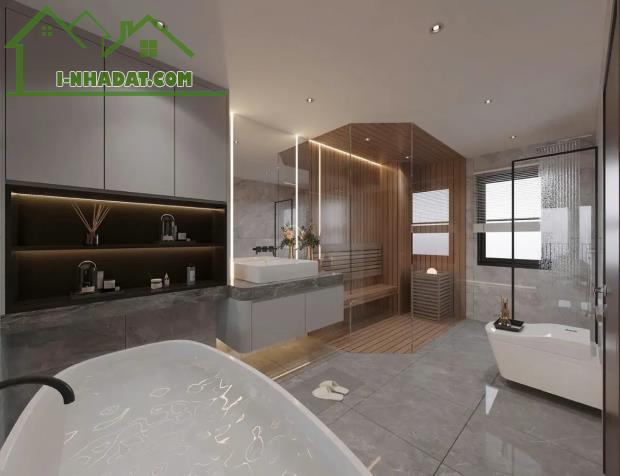 Bán nhà Gần mặt phố Chu Huy Mân Long Biên 59m 7T MT4m 14 tỷ gara ô tô, thang máy