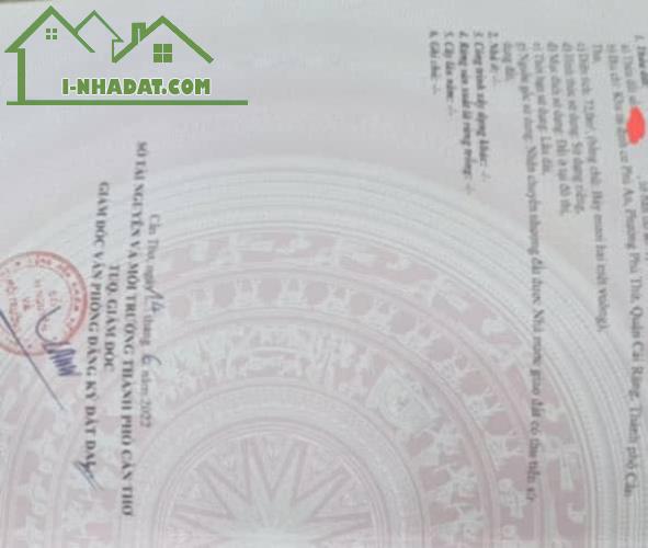 Bán Nền 6 Đường C1- KDC Phú An, P.Hưng Phú (mới), TP Cần Thơ - 5