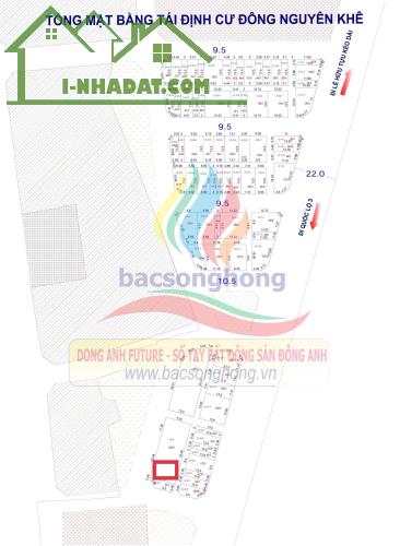 BÁN ĐẤT KHU TÁI ĐỊNH CƯ NGUYÊN KHÊ – VỊ TRÍ ĐẸP, ĐƯỜNG 7M CÓ VỈA HÈ! - 3