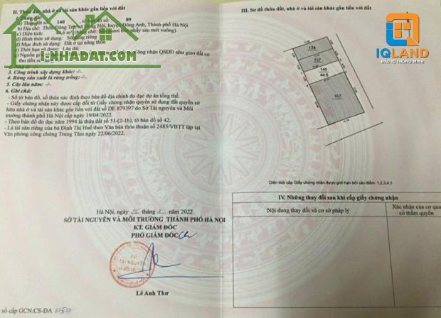 Chính chủ gửi bán mảnh đất đẹp tại Đông Trù, Đông Hội, Đông Anh