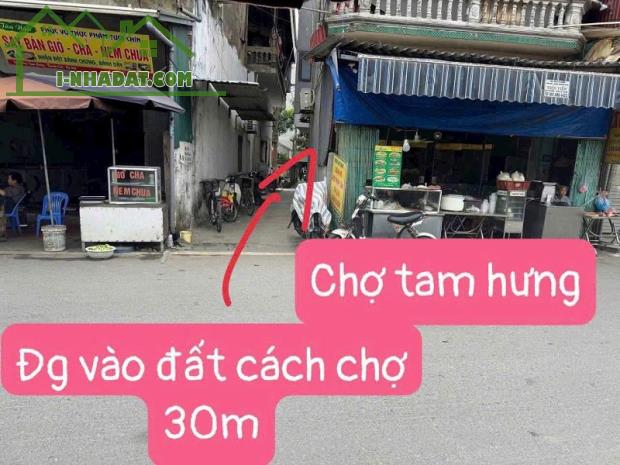 Cực Đẹp, Bán lô đất 71m2 ngay chợ Tam Hưng, An Sinh Đỉnh, Giá Rẻ