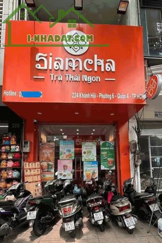 SANG LỖ TIỆM TRÀ SỮA THÁI NHƯỢNG QUYỀN ĐẸP LẮM MB VỊ TRÍ ĐẸP- QUẬN 4 -TPHCM