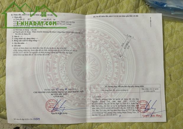 Bán Đất - Ninh Môn( Hiền Ninh) - 86M2 Full Thổ Cư - 2,5 Tỷ - Đường Thông Ô Tô Tránh - 1