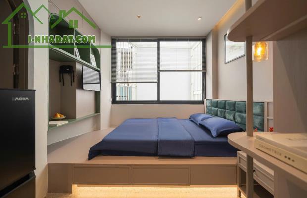 SIÊU PHẨM DÒNG TIỀN PHAN XÍCH LONG - HẺM Ô TÔ - 8%/năm - 4 TẦNG - 8 CHDV LUXURY - 11.X TỶ - 4