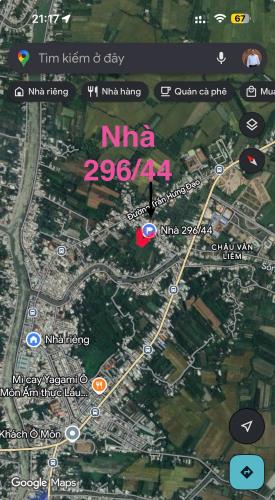 BÁN NHÀ và ĐẤT KV14, P.CHÂU V LIÊM (cũ): Số nhà: 296/44 - 3