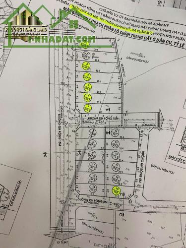 BÁN 2 LÔ ĐẤT ĐẤU GIÁ – THÔN QUANG MỸ, XÃ XUÂN MỸ, NGHI XUÂN, HÀ TĨNH 252-253m2 ĐƯỜNG 18M - 1