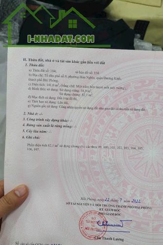 Lô đất giá hiếm 6xx triệu – đầu tư cực tốt tại Hòa Nghĩa, Dương Kinh  ZALO 0567 222 555 - 3