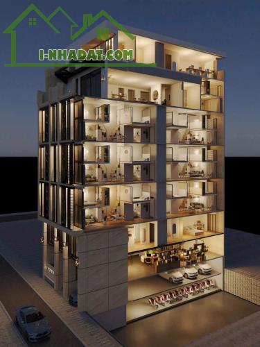 💥 TÒA APARTMENT MẶT ĐƯỜNG 800A, CẦU GIẤY 216M2 10T MT 10M, CHỈ 108 TỶ 💥 - 4