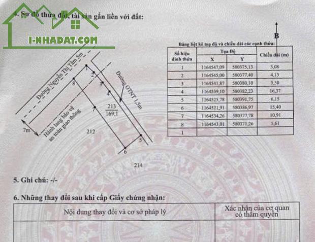 Đất thổ cư - nền góc 2MT đường liên ấp, gần chợ Bình Lãng, Tân Trụ, Tây Ninh, giá 720 tr - 2