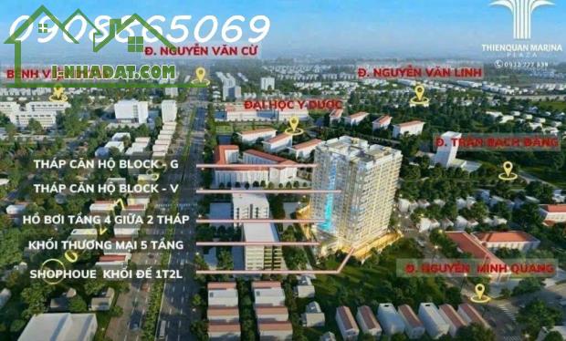 THIÊN QUÂN MARINA PLAZA CẦN THƠ-CHUNG CƯ THÁP ĐÔI 25 TẦNG NGANG BỆNH VIỆN & ĐẠI HỌC Y DƯỢC - 4