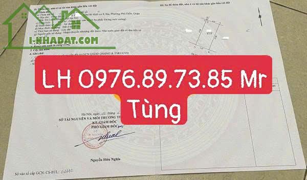 Nhượng lô đất đẹp phân lô Phú Diễn cạnh ĐH Tài Nguyên Môi Trường