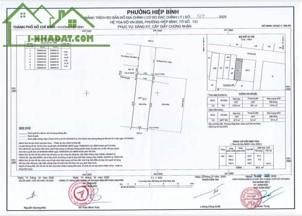 🔥 3 LÔ ĐẤT VỊ TRÍ VÀNG – HIỆP BÌNH CHÁNH - 2