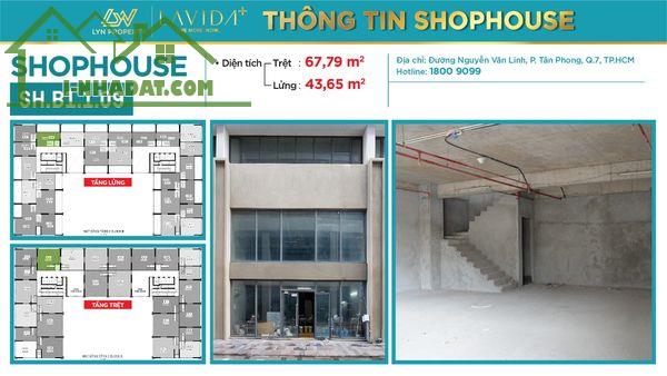 CHO THUÊ SHOPHOUSE LAVIDA PLUS – QUẬN 7
