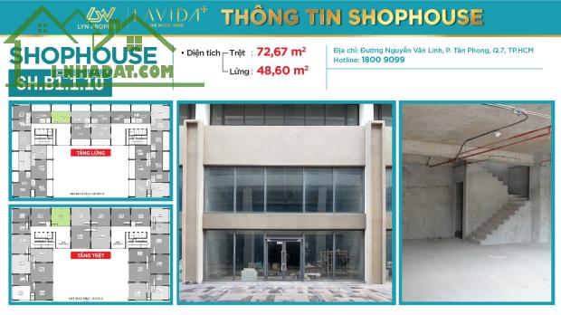 CHO THUÊ SHOPHOUSE LAVIDA PLUS – QUẬN 7 - 1