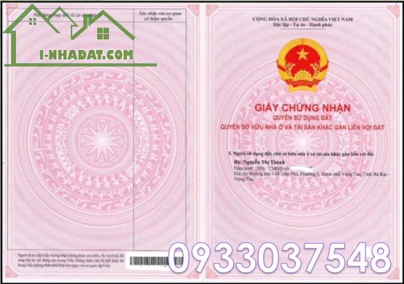 ⭐Bán đất vị trí đẹp tại (P.5), P.Vũng Tàu, TP.HCM, 0933037548