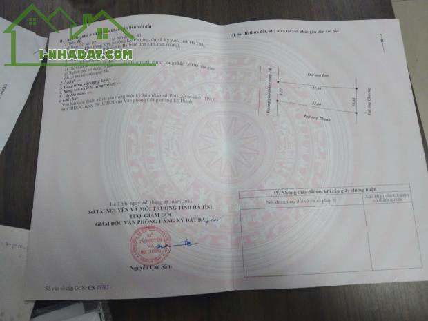 Bán 309m² đất, FULL thổ cư, vị trí đẹp, tiếm năng sinh lời cao tại Kỳ Anh,Hà Tĩnh - 8