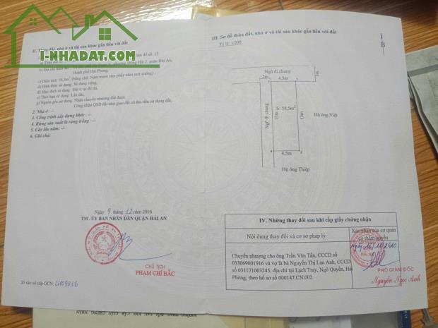 Bán Đất Lô Góc Mặt Ngõ 39 Đường Đông Hải, Quận Hải An, Hải Phòng - 4