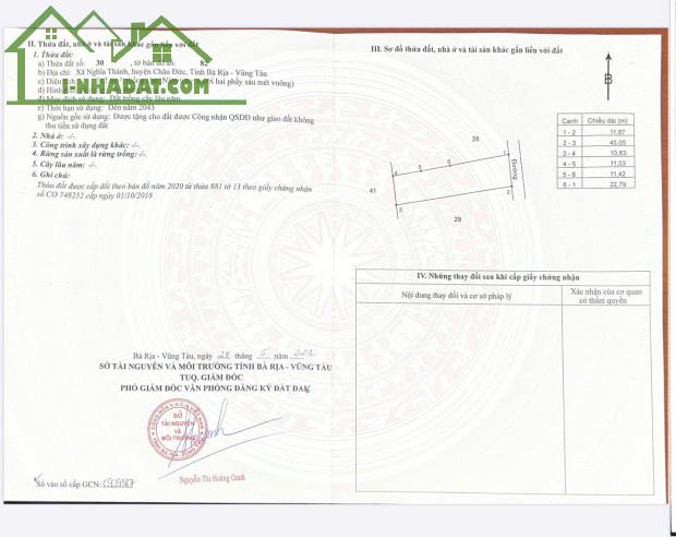Chủ cần bán gần 12m dai 45m80tc  NghĩaThành.
Cách ql 56 vài chục mét