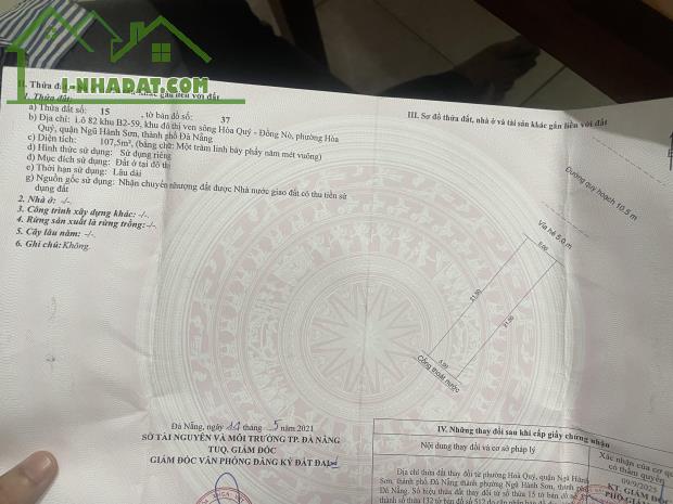 Bán nhà trong ngõ Đà Nẵng, Ngũ Hành Sơn: 100m2, sổ đỏ chính chủ, giá chỉ 6.5 tỷ - Cơ hội